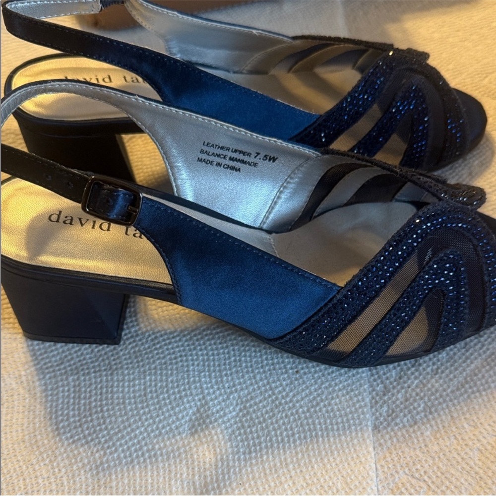 David Tate Desire Sandal 7.5 wide - Picture 2 of 8